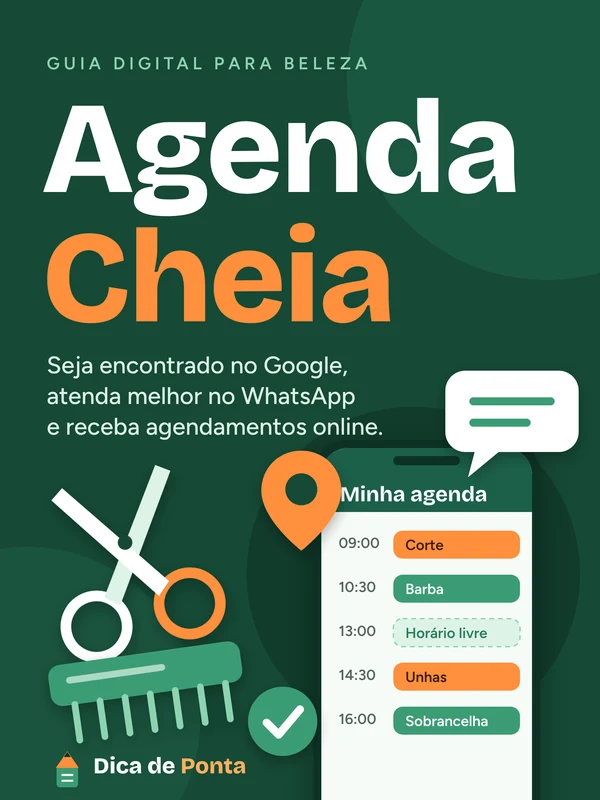 Cover of the Agenda Cheia guide (Portuguese edition)
